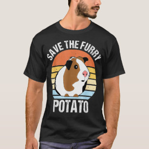 Sparen de drijfmest Potato Funny Guinee Pig T-shirt
