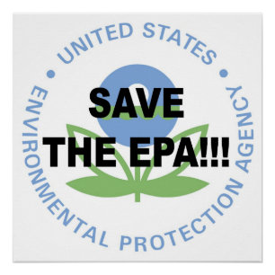 Sparen de EPA! Protest! Perfect Poster