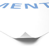 Sparen de EPA! Protest! Perfect Poster (Hoek)