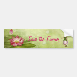 Sparen de feeën bumpersticker