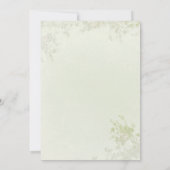 Sparen de Formele Vaste Datum sparen de Kaart van (Achterkant)