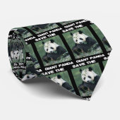 Sparen de Giant Panda Stropdas (Opgerold)