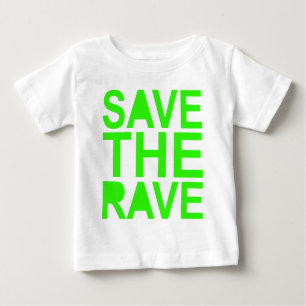 Sparen de groengroene NU RAVE van de Rang 80s scè