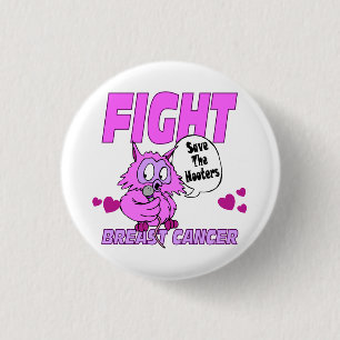 Sparen de Hooters Ronde Button 3,2 Cm