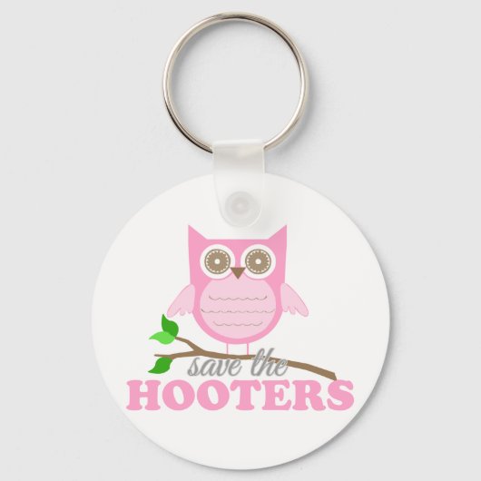 Sparen de Hooters Sleutelhanger (Voorkant)