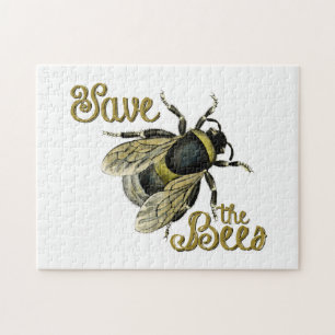 Sparen de illustratie van Bijen Legpuzzel