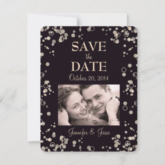 Sparen de Kaart van de Datum met Afbeelding - Cham (Voorkant)