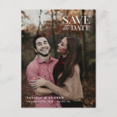 Sparen de Kaart van de Post van de Foto van de Dat (Voorkant)