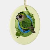 Sparen de Kakapo Keramisch Ornament (Rechts)
