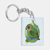 Sparen de Kakapo Sleutelhanger (Voorkant Links)