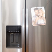 Sparen de Kalender van de Weddenschap 6 Rijen Dust Magneet