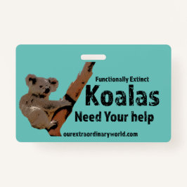 Sparen de Koalas Badge