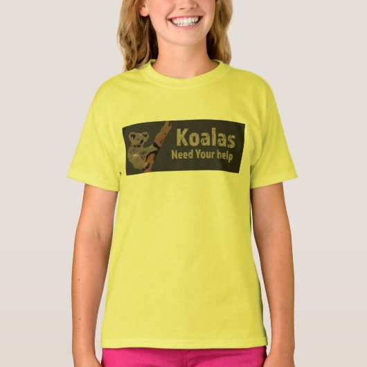 Sparen de Koalas T-shirt (Voorkant)
