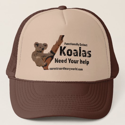 Sparen de Koalas Trucker Pet (Voorkant)