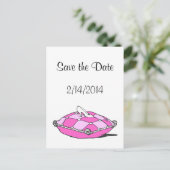 Sparen de Kunst van de Schilder van de Datum Cinde Aankondigingskaart (Staand voorkant)