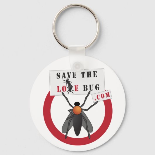 Sparen de Liefde Bug Sleutelhanger (Voorkant)