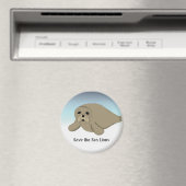 Sparen de Lionen van het Zee Magneet (Insitu (Vaatwasser))