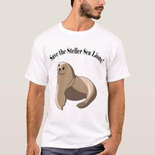 Sparen de Lionen van het Zee van de Verkoper! T-shirt