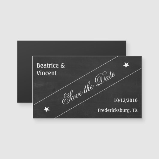 Sparen de Magnet van de Datum (Voorkant / Achterkant)