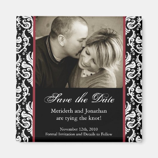 Sparen de Magnet van de Datum Magneet (Voorkant)