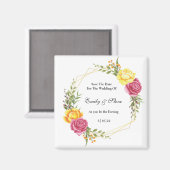 Sparen de Magnet van de Datum Magneet (Voorkant / Achterkant)