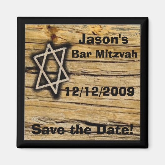 Sparen de Magnet van de Datum Magneet (Voorkant)