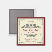 Sparen de Magnet van de Datum Magneet (Voorkant / Achterkant)