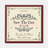 Sparen de Magnet van de Datum Magneet (Voorkant)