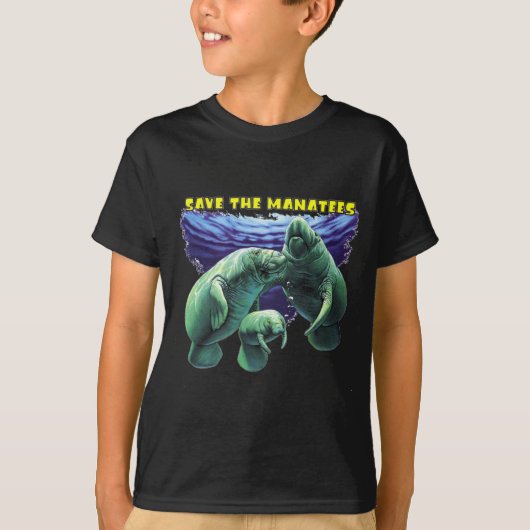 Sparen de Manateans T-shirt (Voorkant)