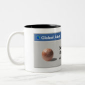 Sparen de mok van het Geplande Chocolade! (Links)