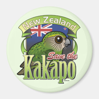 Sparen de Nieuw-Zeelandse Kakapo Magneet