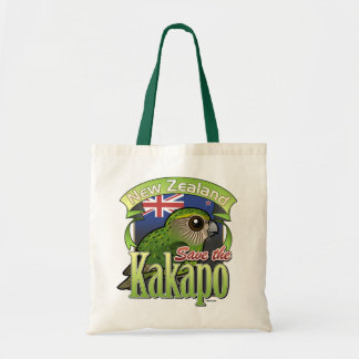 Sparen de Nieuw-Zeelandse Kakapo Tote Bag