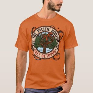 Sparen de Noordwestelijke Boom van de Stille Oceaa T-shirt