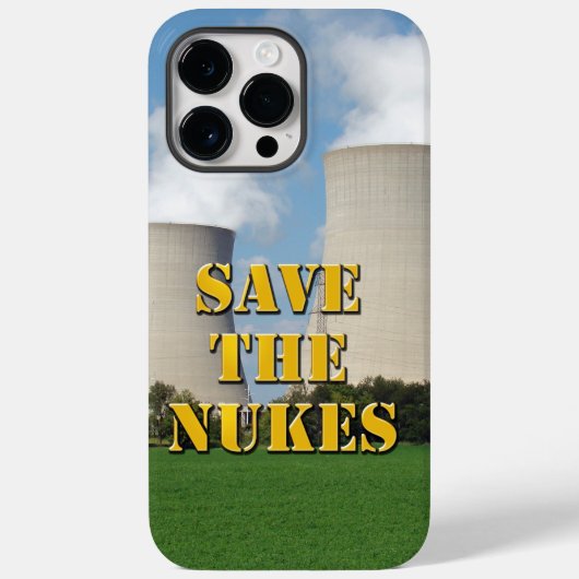 Sparen de Nukes Case-Mate iPhone Case (Achterkant)