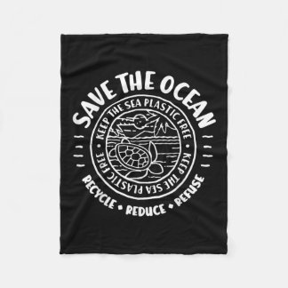 Sparen de Oceaan, Milieubescherming, Scuba Di Fleece Deken