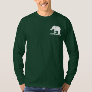 Sparen de Olephants in Silhouette T-shirt