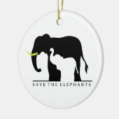 Sparen de Olephants Keramisch Ornament (Links)