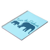 Sparen de Olephants Notitieboek (Linkerzijde)