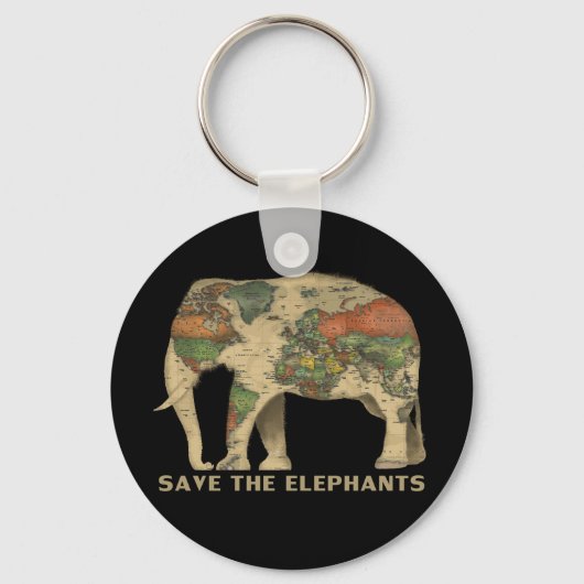 Sparen de Olephants Sleutelhanger (Voorkant)