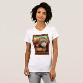 Sparen de Orangutans T-shirt (Voorkant volledig)