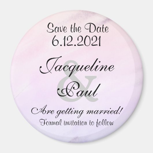 Sparen de Paarse Magneten van de Waterverf van de (Voorkant)