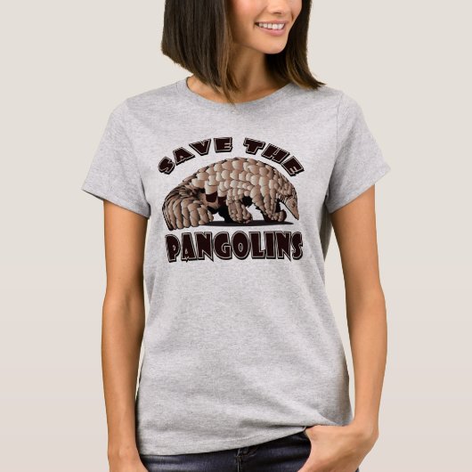 Sparen de Pangolin T-shirt (Voorkant)