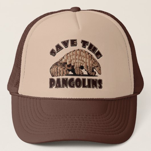 Sparen de Pangolins Trucker Pet (Voorkant)