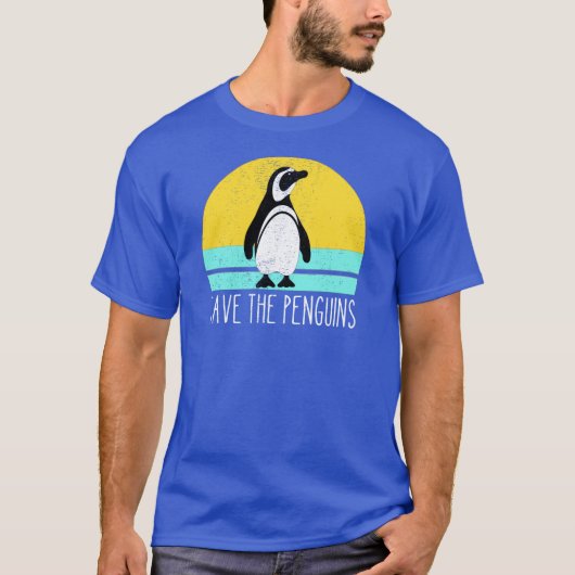 Sparen de pinguïns t-shirt (Voorkant)