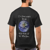 Sparen de Planet T-shirt (Achterkant)