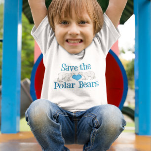 Sparen de Polaire Stomme van de Beren Kinder Shirts