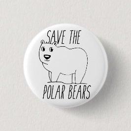 Sparen de Polar Button van Beren