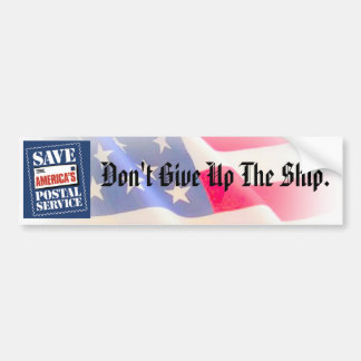 Sparen de Postale Dienst van Amerika Bumpersticker
