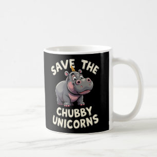 Sparen de rechten van de dieren in de Chubby Unico Koffiemok