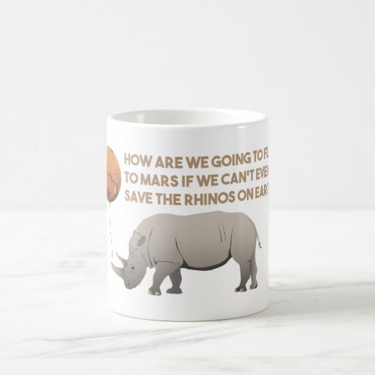 Sparen de Rhinos Koffiemok (Center)